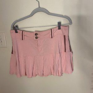 Pink Mini Skirt Y2K